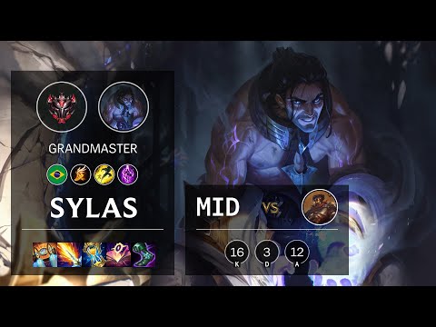 Sylas Mid vs Viktor - BR Grandmaster Patch 10.25b