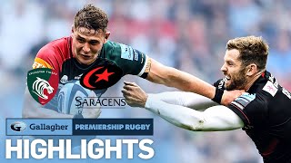 Leicester v Saracens - HIGHLIGHTS | Last Minute Drama In The Final! | Gallagher Premiership 21/22 video