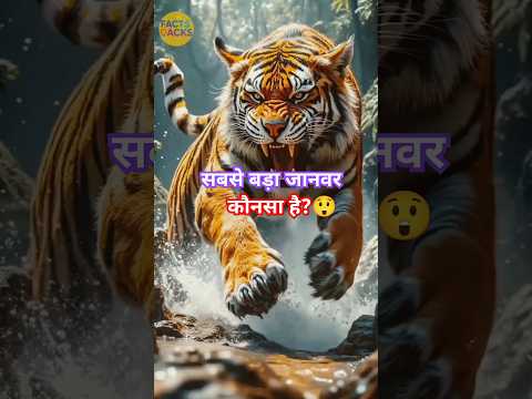दुनिया का सबसे बड़ा जीव 🤔ft #facts #amazingfacts #mrbeast #new #trending