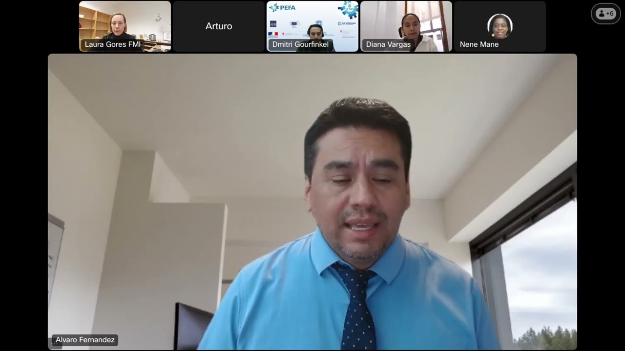 Grabación del Webinar de PEFA "De la evaluación a las reformas de la GFP: un camino al éxito"