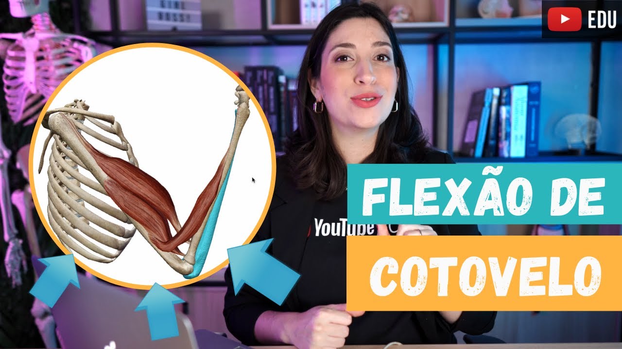 FLEXÃO DO COTOVELO! Com programa 3D