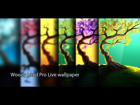 Woody Land : Parallax 3D tree