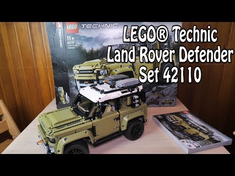 What a gearbox: LEGO Technic Land Rover Defender (Set 42110)