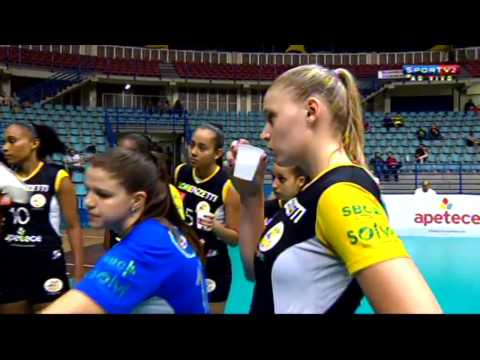 SÃO BERNARDO VÔLEI X BRASÍLIA VÔLEI - SUPERLIGA FEMININA 2014/15