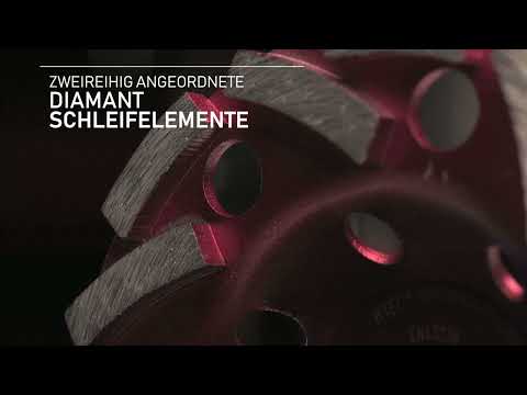 Twin Speed Diamanttopfschleifer