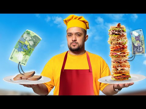 Sandwich de 1 LEU vs 100 LEI (Episodul 1)