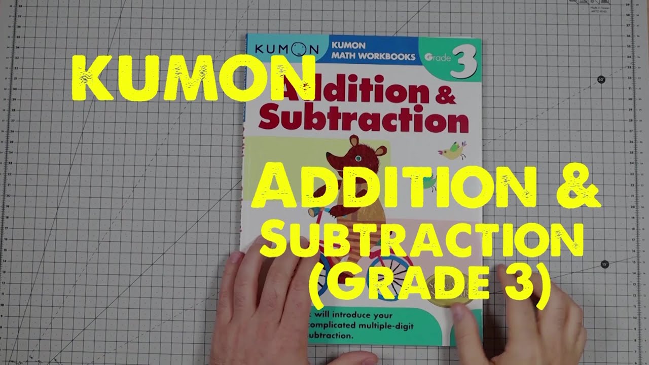 Kumon, Addition & Subtraction, Grade 3