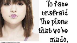 Selena Gomez &amp; The Scene - Winter Wonderland (Lyrics On Screen)