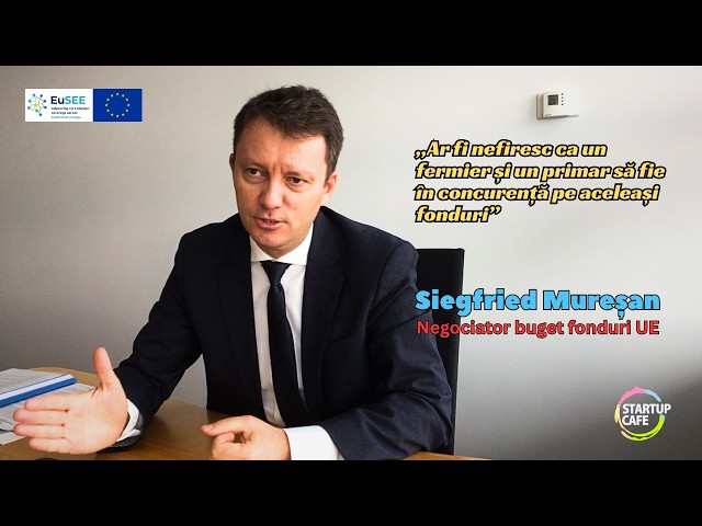 VIDEO. „Ar fi nefiresc ca un fermier și un primar să fie în concurență pe aceleași fonduri”. Un român este negociator-șef pentru fondurile UE 2028-2034 și critică propunerea Comisiei Europene