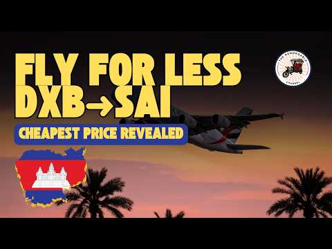 Emirates Lands in Siem Reap! Dubai to Cambodia Flights Start 🇦🇪✈️🇰🇭