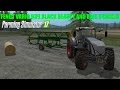Fendt Vario 939 Black Beauty Collecting Bales