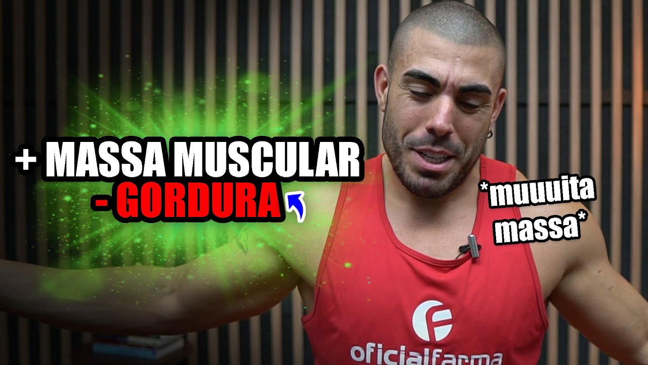 Como ganhar muita massa muscular sem ganhar nada de gordura