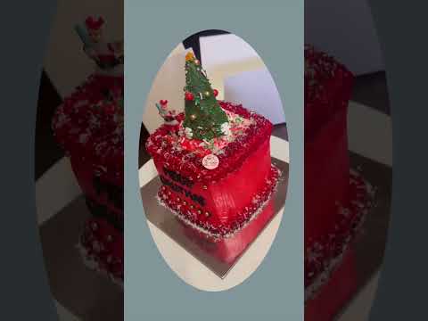 #merrychristmas #cake #egglessbakes #cakedecorating #2023shorts
