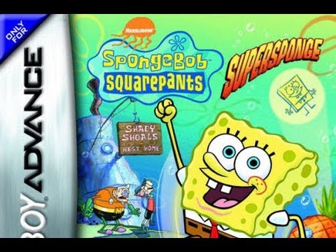 spongebob squarepants supersponge gba