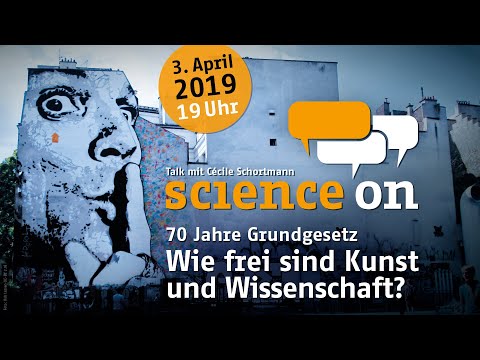 Science On – 70 Jahre Grundgesetz (Talk)