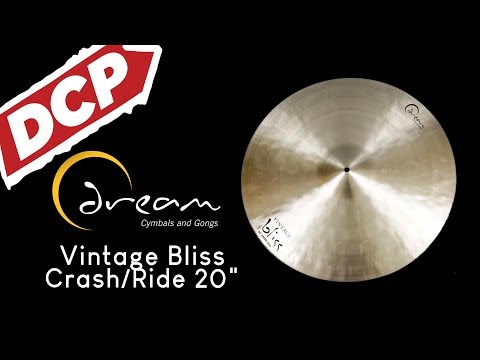 Dream Vintage Bliss Crash/Ride Cymbal 20" 1750 grams VBCRRI20