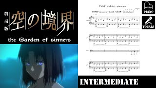 kara no kyoukai 8「Kalafina  - アレルヤ (alleluia)」piano/vocal cover【ft. @KanaDiamante】