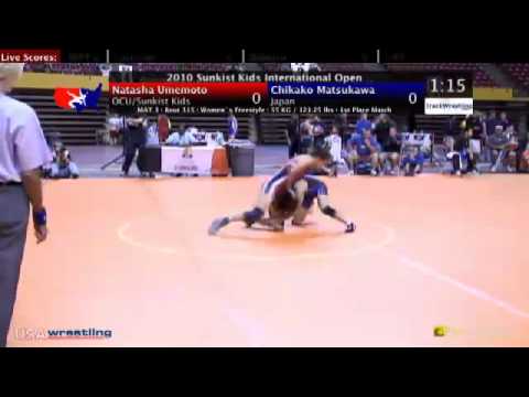 Sunkist Open - Women's Freestyle - 55kg Final - Chihako Matsukawa vs. Natasha Umemoto