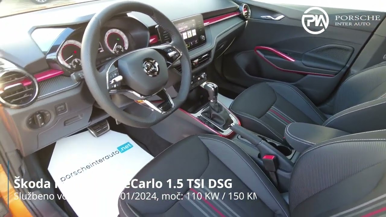 Škoda Fabia Monte Carlo 1.5 TSI DSG - SLOVENSKO VOZILO