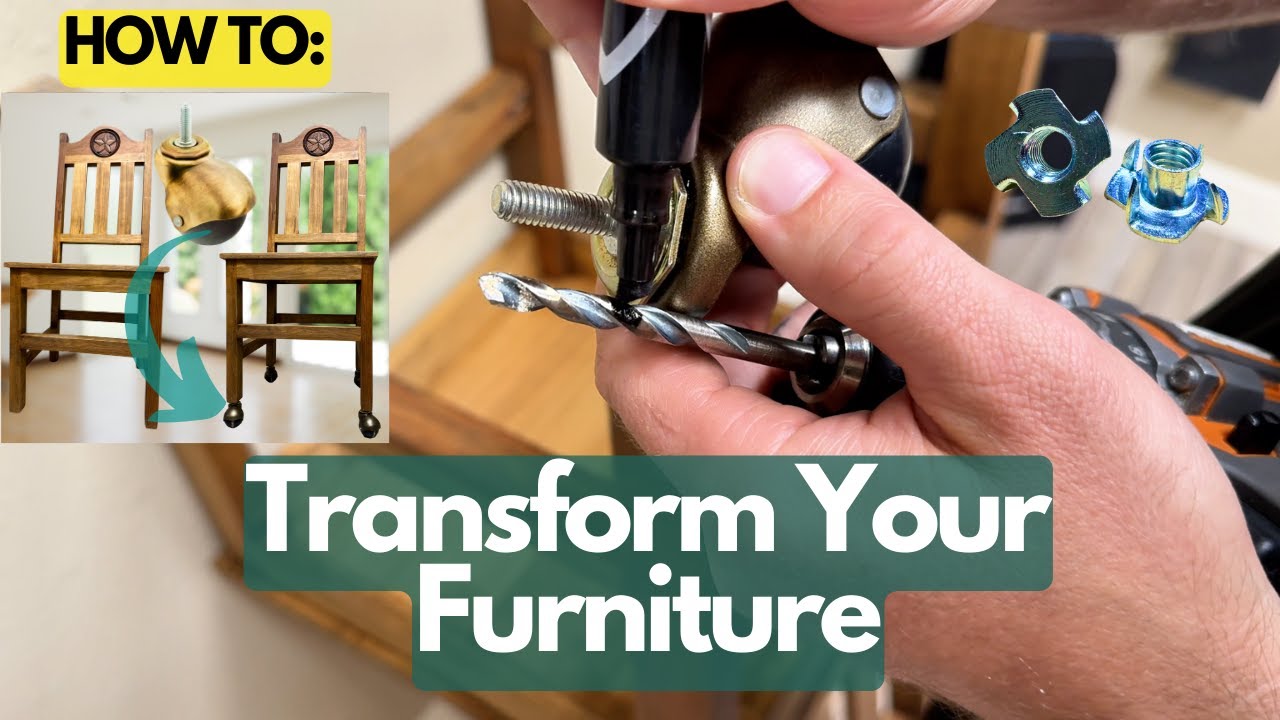 DIY Chair Casters: Make Your Furniture Mobile in Minutes