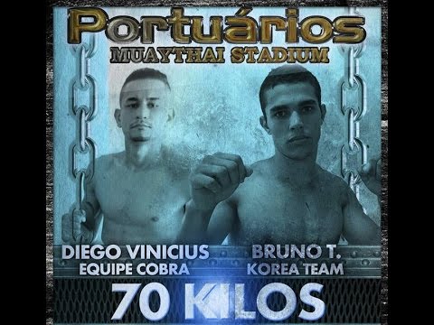 PORTUARIOS STADIUM - Bruno Trevisan (Korea Team)  X  Diego Vinicius (Cobra) - 70KG