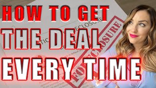 How to Get the Deal Every Time | FREE Pre Foreclosure Scripts!