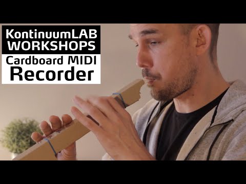 KontinuumLAB WORKSHOPS: Recorder MIDI Controller.