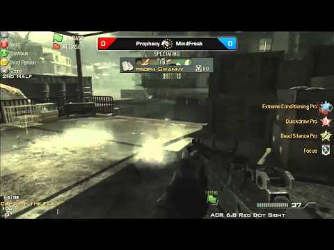 EGL5: Call of Duty: MW3 (Xbox 360) : Prophecy vs Mindfreak : Map 1 - LB Semi Final