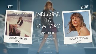 Download lagu Taylor Swift - Welcome To New York (Original vs. Taylor's Version Split Audio / Comparison) mp3 Download lagu Taylor Swift - Welcome To New York (Original vs. Taylor's Version Split Audio / Comparison) mp3