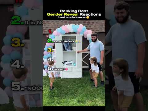 Ranking Best Gender Reveal Reactions