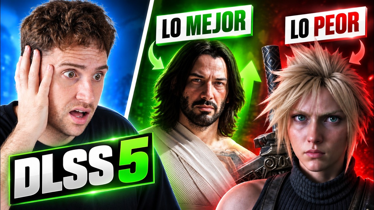 reaccionando a LO MEJOR y LO PEOR de DLSS 5