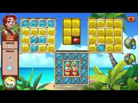 Lost Island Blast Adventure Level 2086 NO BOOSTERS - A S GAMING ✔️