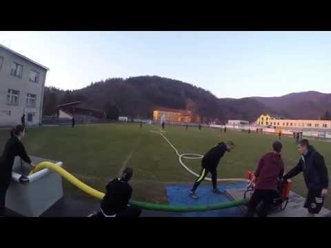 Dhz Hodruša-Hámre (ženy) prvý tréning s vodou