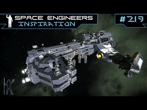 Space Engineers Inspiration - E219: GADFLY, Behemoth Class Battlecruiser, & Betelgeuse Class Cruiser