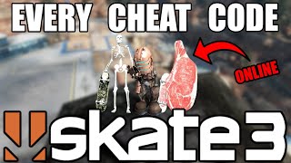 Every CHEAT CODE In Skate 3 (2024)