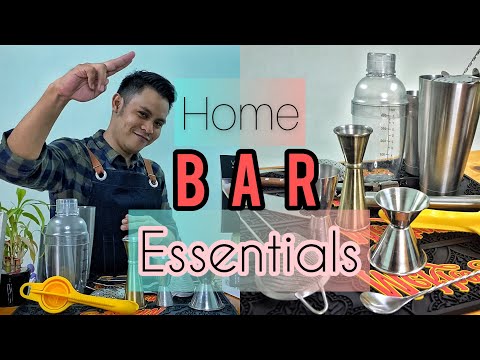 Home Bar Essentials / Basics with John / Pinoy Bartender /