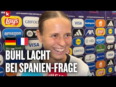 "Hoffentlich zu elft": Bühl scherzt über das Halbfinale | Frankreich - Deutschland 5:6 i.E.