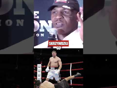 TYSON: GOŁOTĘ OKRADLI Z TYTUŁÓW #boks #golota #tyson