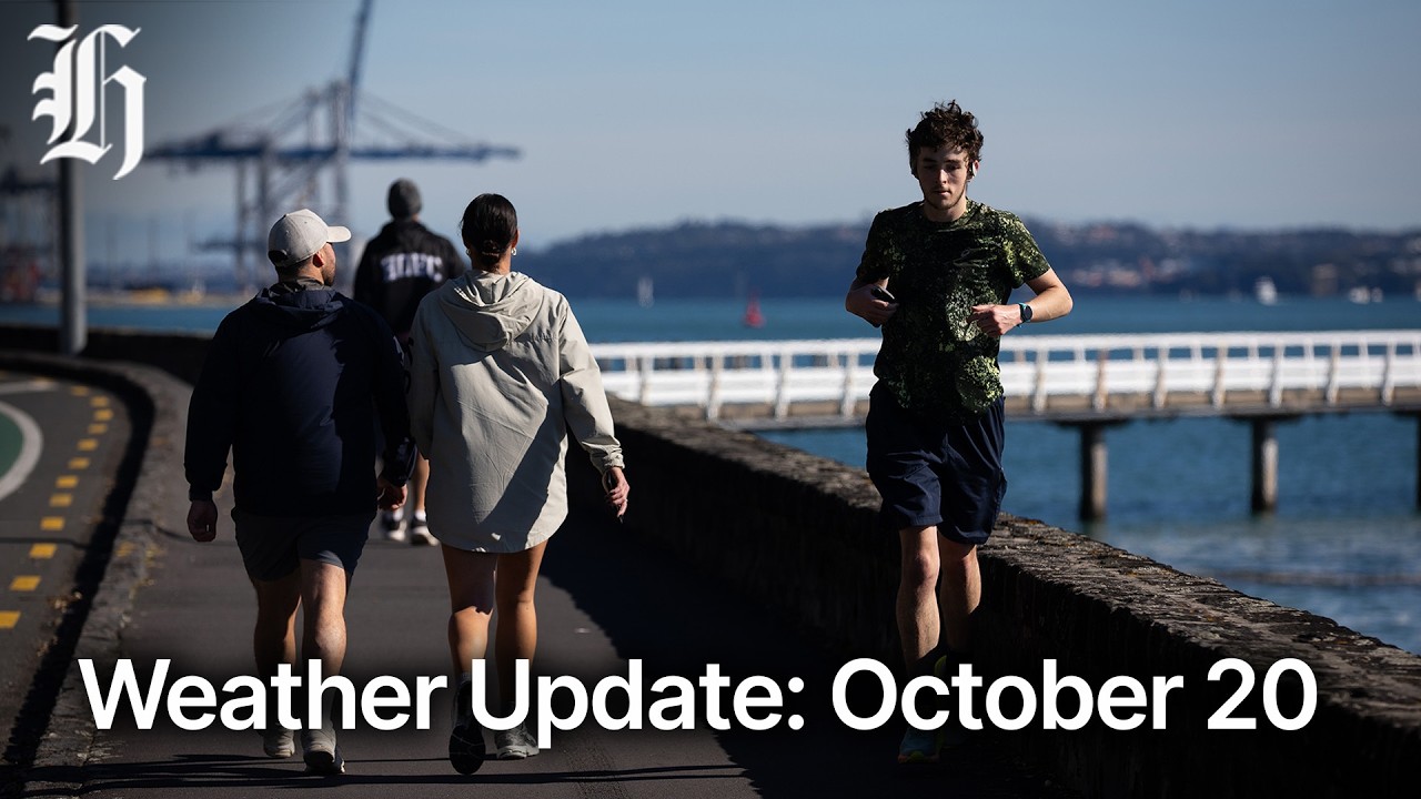 MetService morning weather update: October 20, 2026