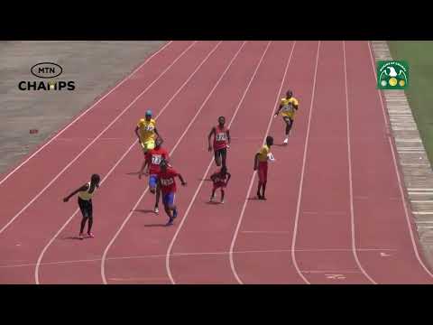 4X100M Cadet Boys Final B at New Jos Stadium, Jos