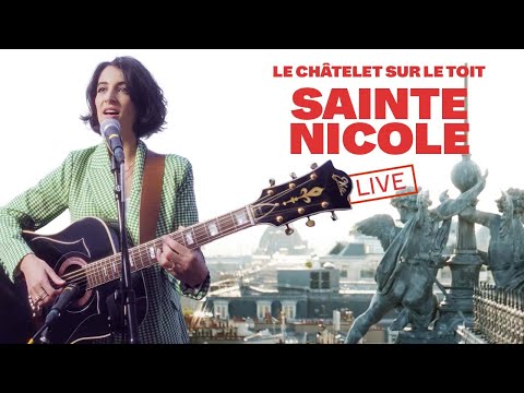 Sainte-Nicole en live sur le toit du Châtelet