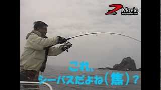 白昼のボートシーバスビッグゲーム 宮城県女川湾編アングラー 佐藤 雄一