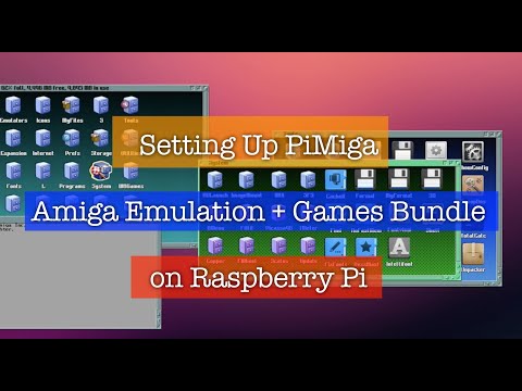 Raspberry Pi Amiga Emulation - How to Setup Your Pi 3/4 and Raspberry Pi 400 PiMiga Emulator+Games