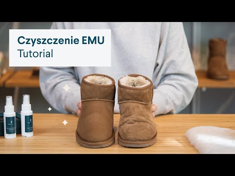 Jak czyścić buty EMU Australia? TUTORIAL | PanPablo