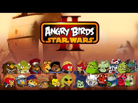 Angry Birds Star Wars 2 - All Birds & Pigs Abilities Gameplay