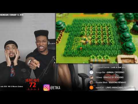Etika and Cobi's reaction to Link's Awakening on the Switch