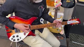 Video thumbnail for Rickenbacker Model 350V63 FG 2013'USED by Ochanomizu Kurosawagakki