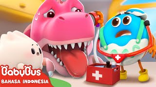Download lagu Lihat, Dinosaurus Besarnya Datang! | Petualangan Makanan | Animasi Anak | BabyBus Bahasa Indonesia mp3