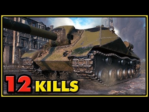 Object 704 - 12 Kills - World of Tanks Gameplay