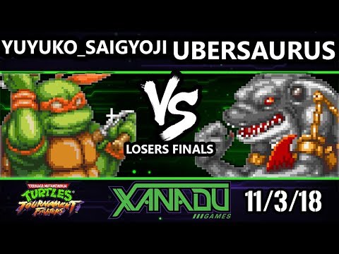 Climb Cancel 2 - ubersaurus (Armaggon) Vs. Yuyuko_Saigyoji (Michelangelo) - TMNT Losers Finals
